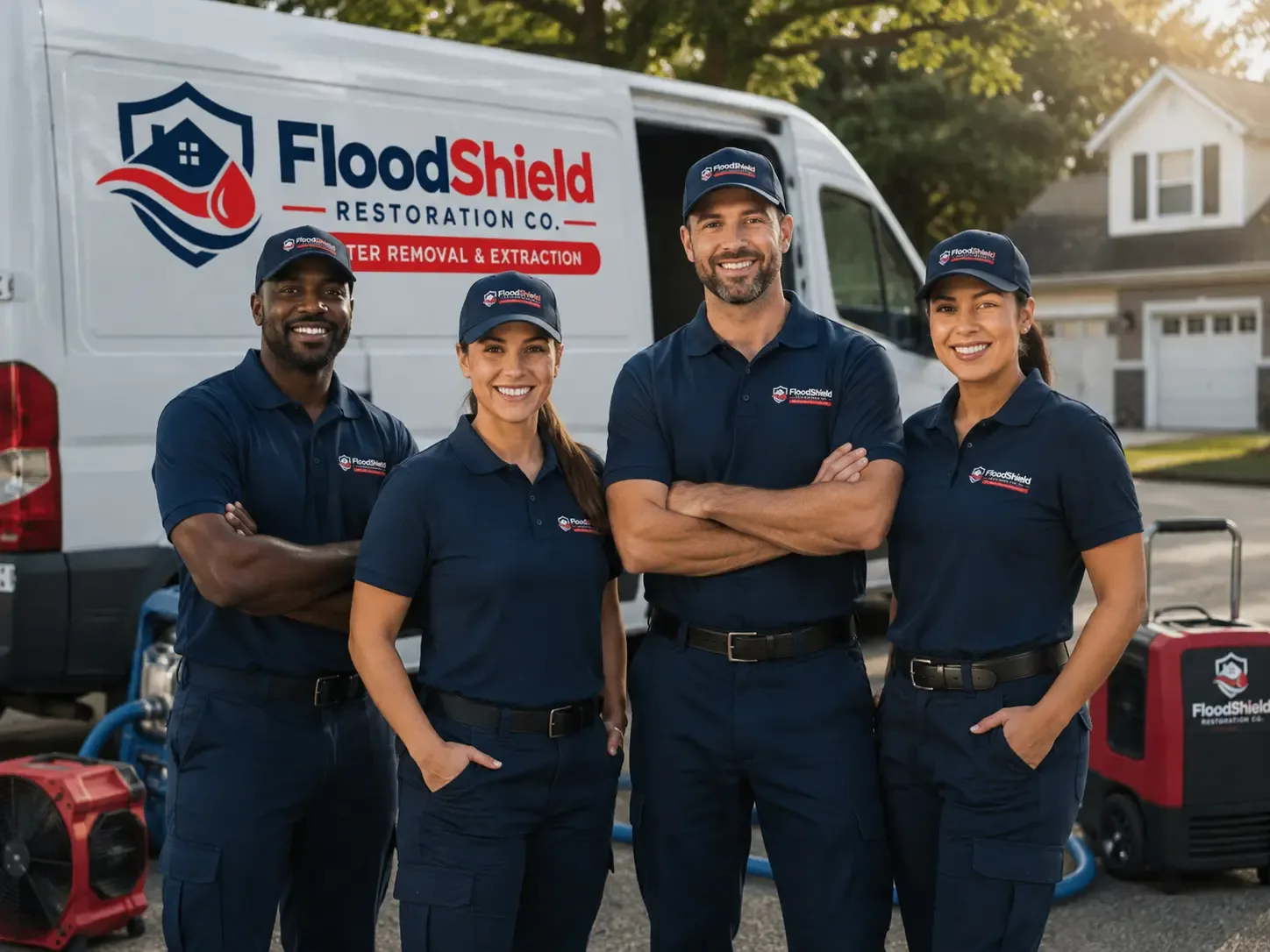 Flood Damage Restoration company in Hoytville, OH