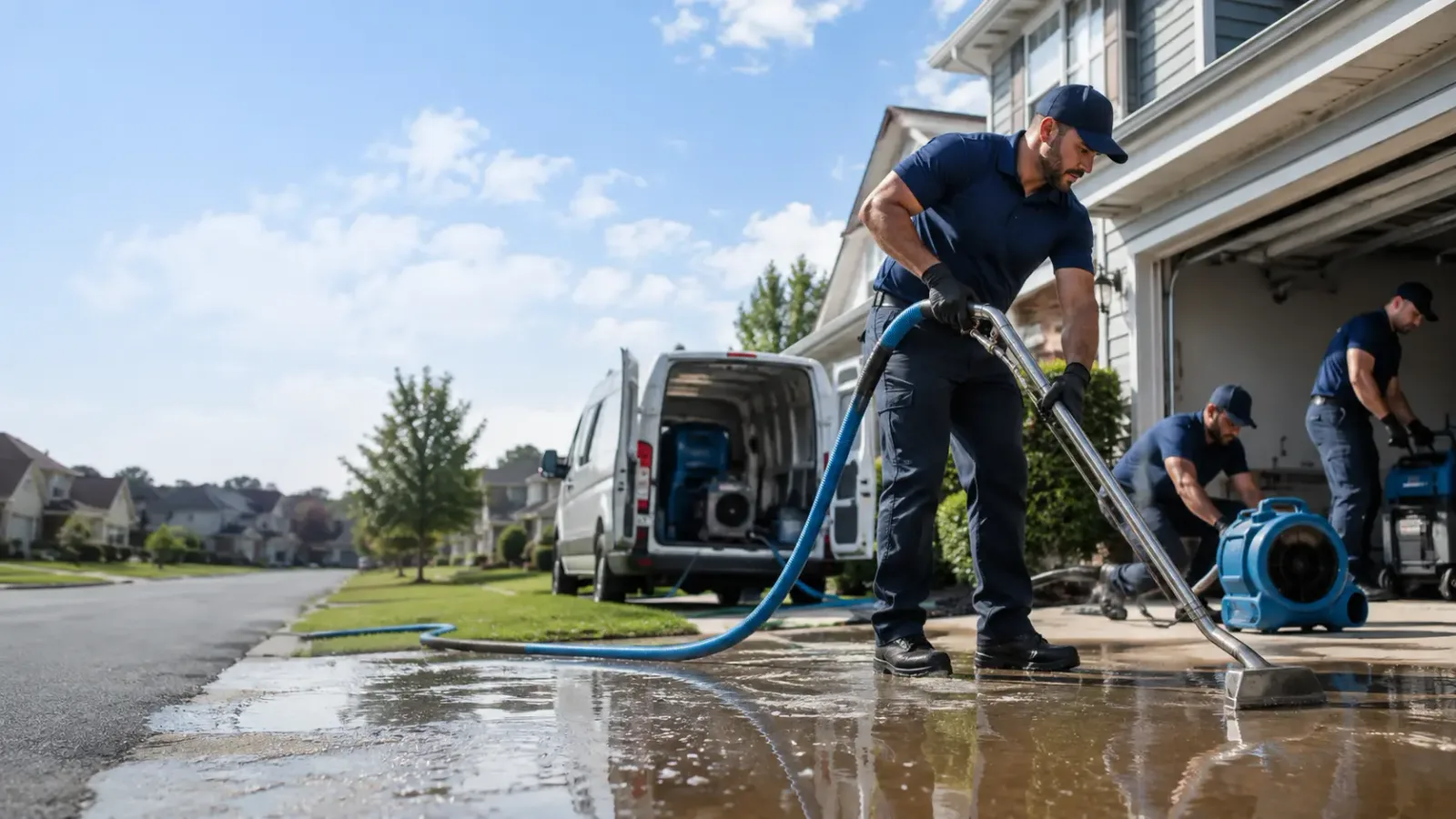Flood Damage Restoration in Hoytville, OH